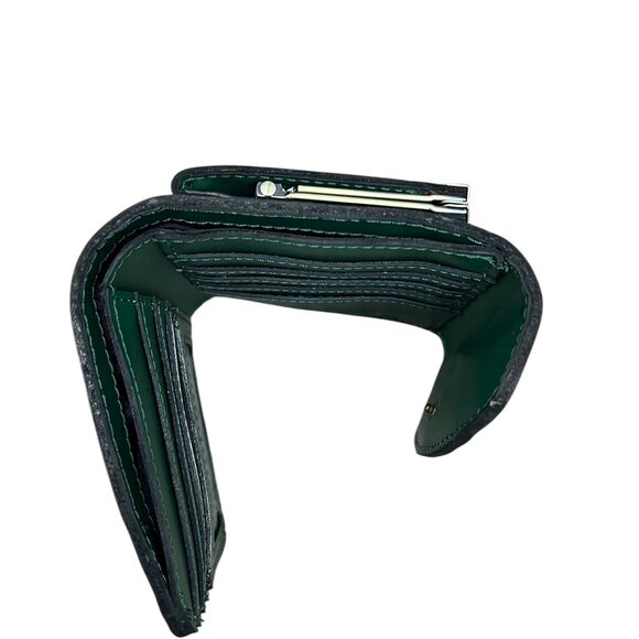 NWT PATRICIA NASH Leather Reiti Bi Fold Kiss Lock Frame Pocket Tooled Wallet - Picture 2 of 6